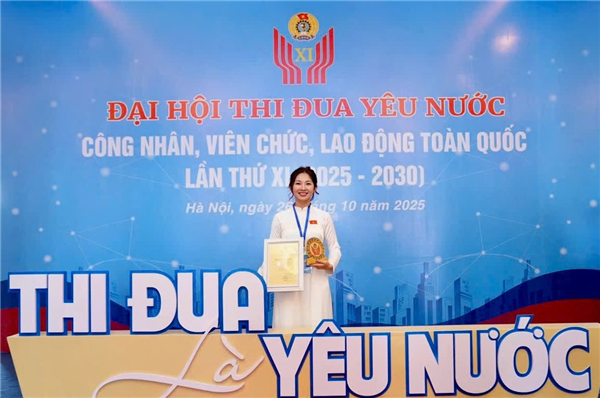 Lê Xuân Mỹ Hạnh tấm gương tiêu biểu trong phong trào đổi mới sáng tạo 