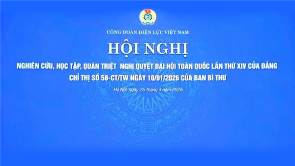 Hội nghị tập huấn Nghị quyết Đại hội toàn quốc lần thứ XIV của Đảng chỉ thị số 58-CT/TW