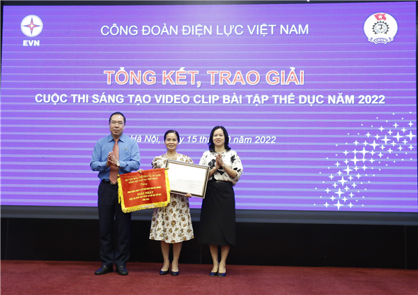 Công đoàn ĐLVN Tổng kết và trao giải cuộc thi sáng tạo Video clip Bài tập thể dục